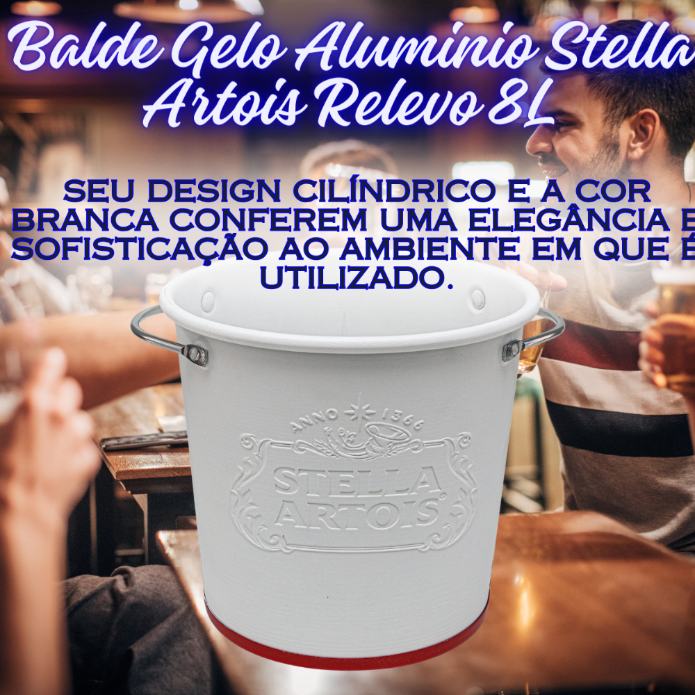 BALDE RETO STELLA ARTOIS ALTO RELEVO