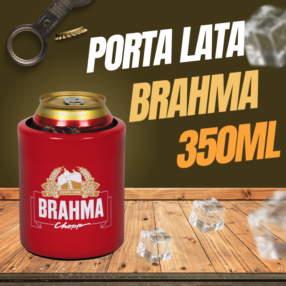 PORTA LATA BRAHMA 350ml