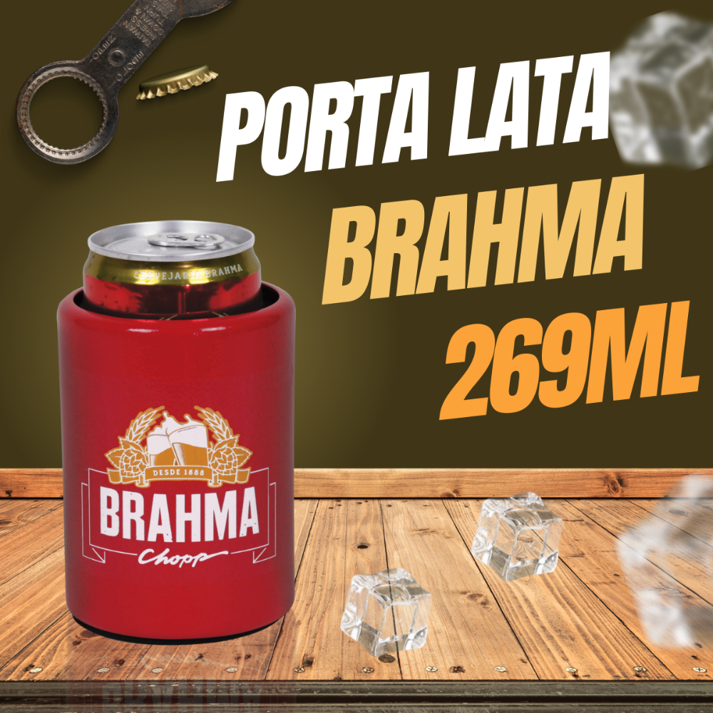 PORTA LATA BRAHMA 269 ml