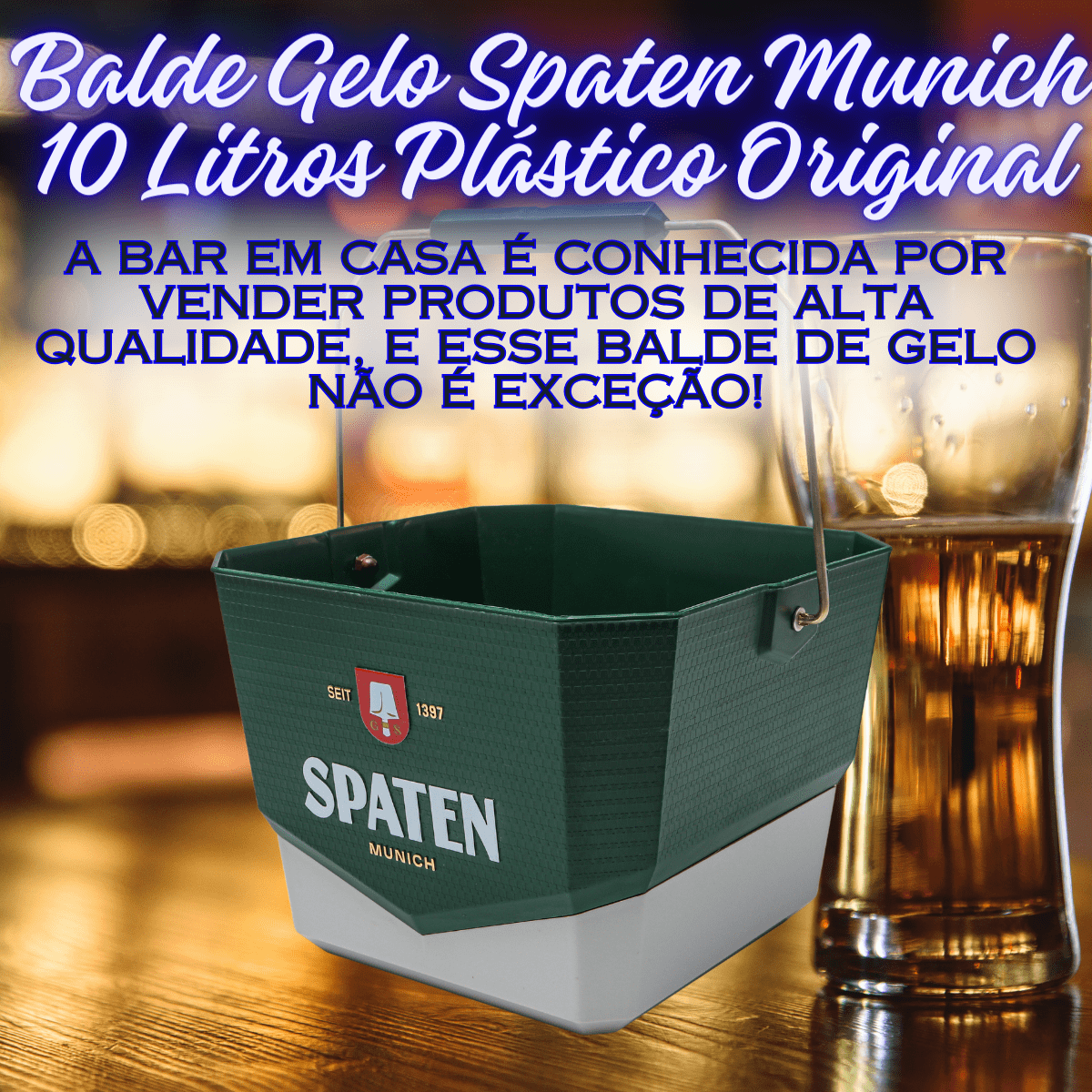 BALDE PLÁSTICO SPATEN