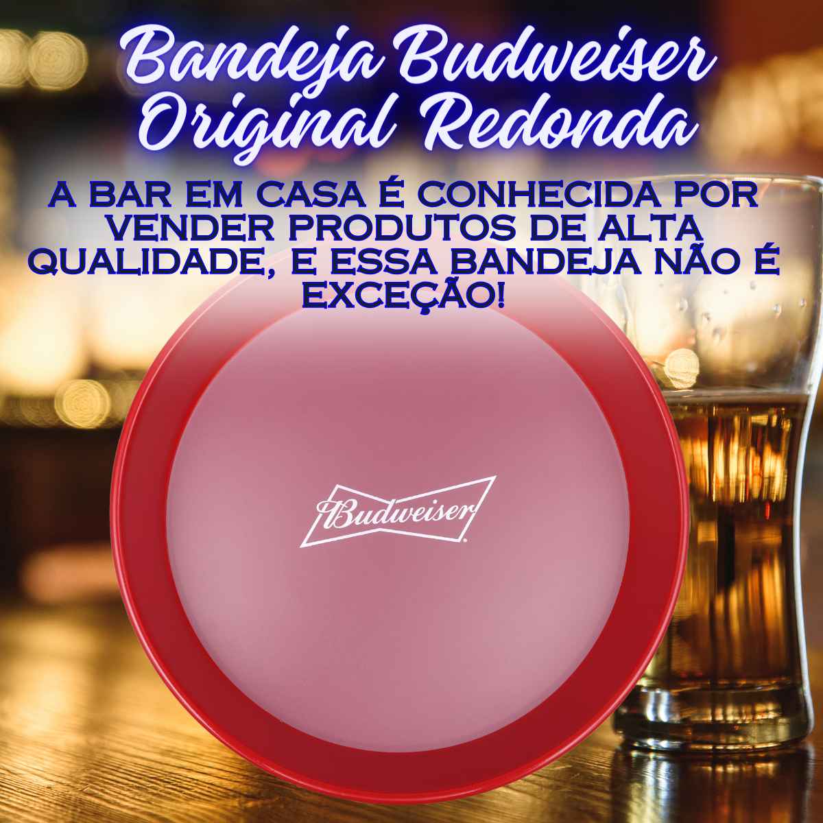 BANDEJA BUDWEISER