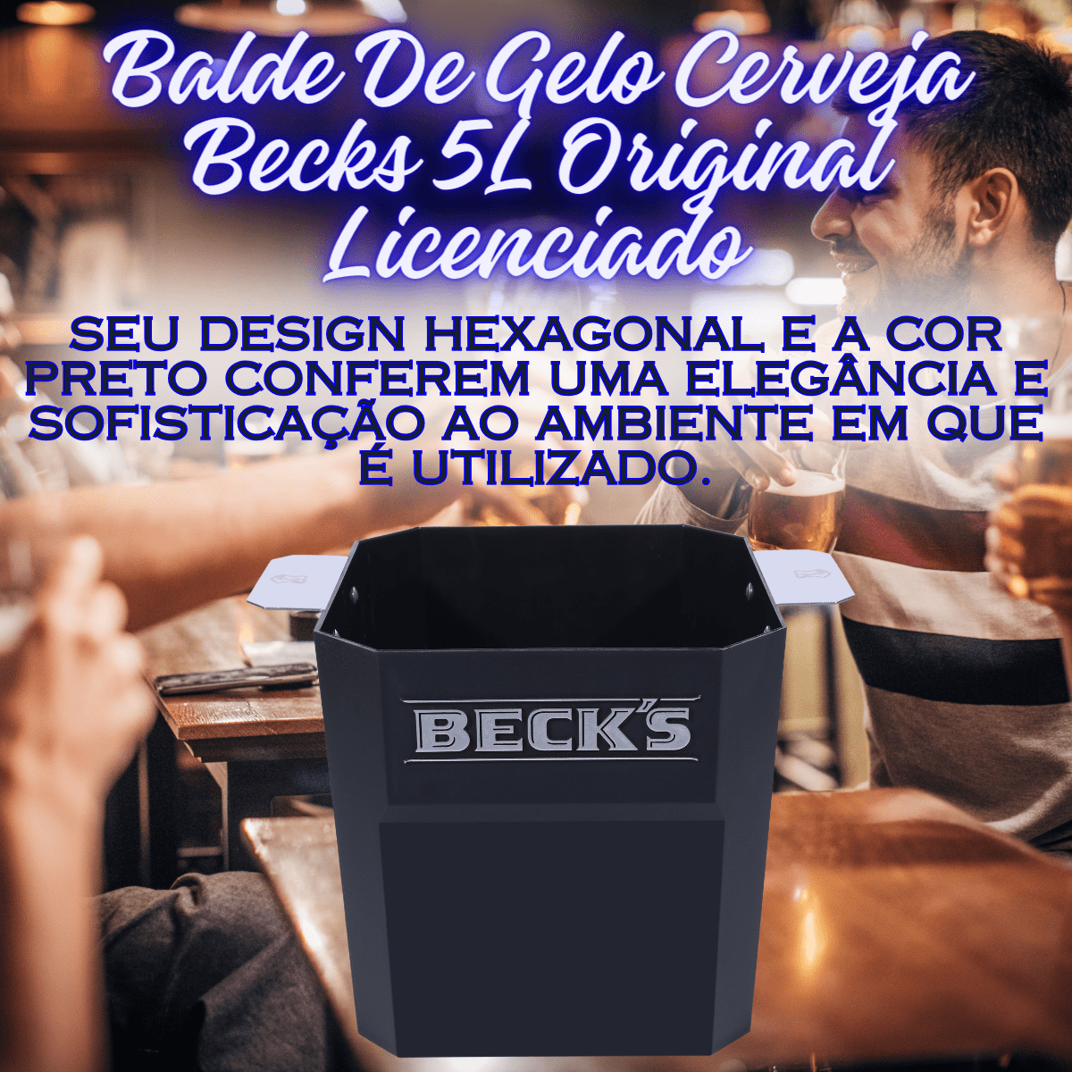 BALDE PARA CERVEJA BECKS 2020