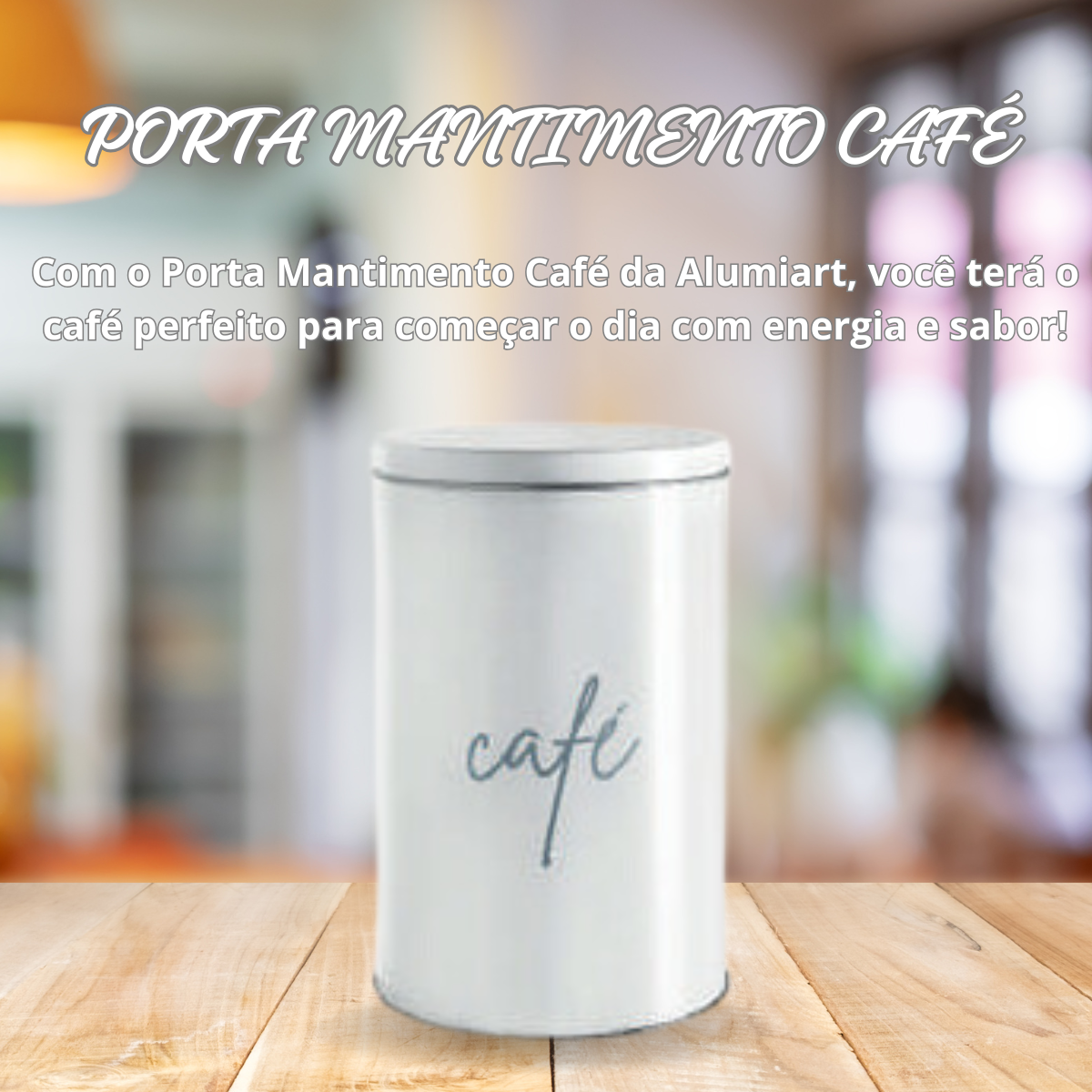 Pote Porta Mantimento Café 600 Ml Com Tam...