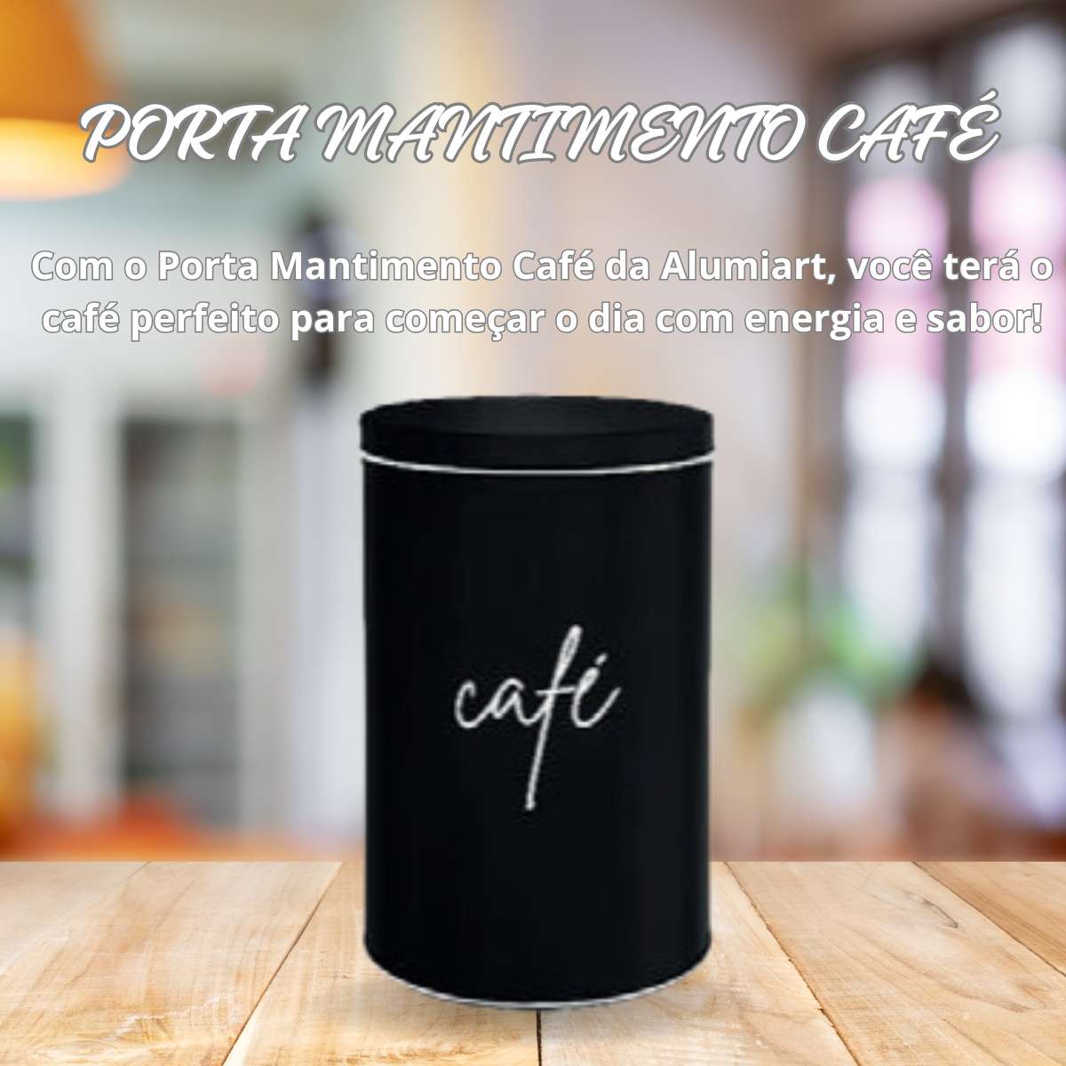 Pote Porta Mantimento Café 600 Ml Com Tam...